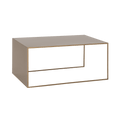 Tavolino 2WALL METAL 100x60, oro