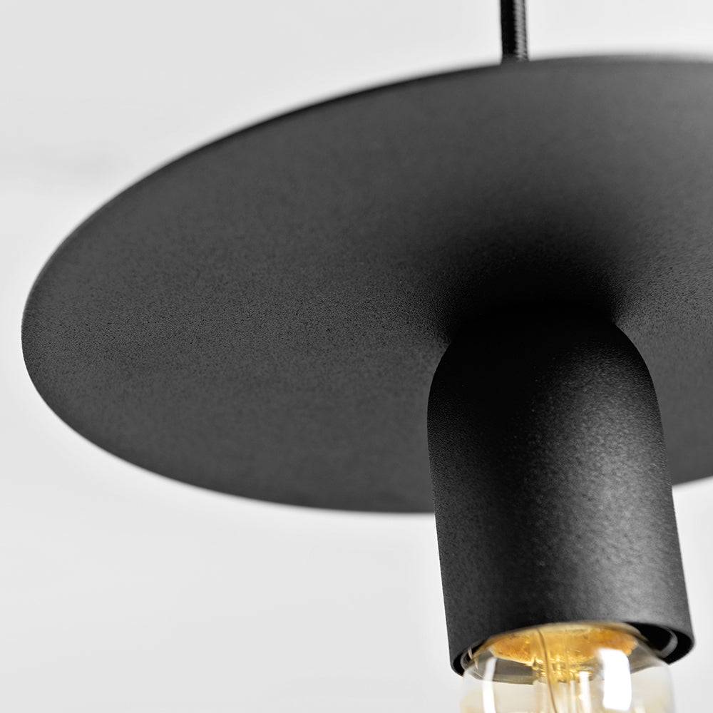 Lampada a Sospensione SKIVAS S - Nero