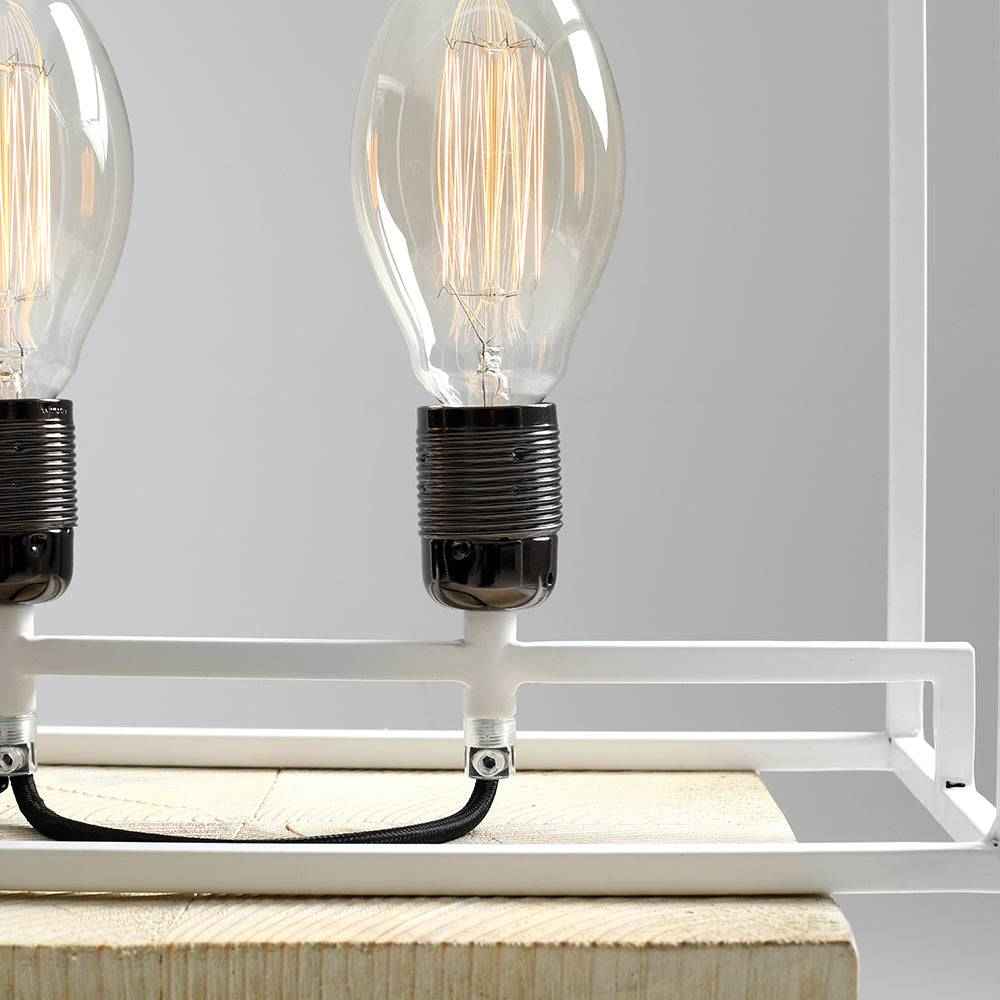 METRIC Lampada da Tavolo - Bianco