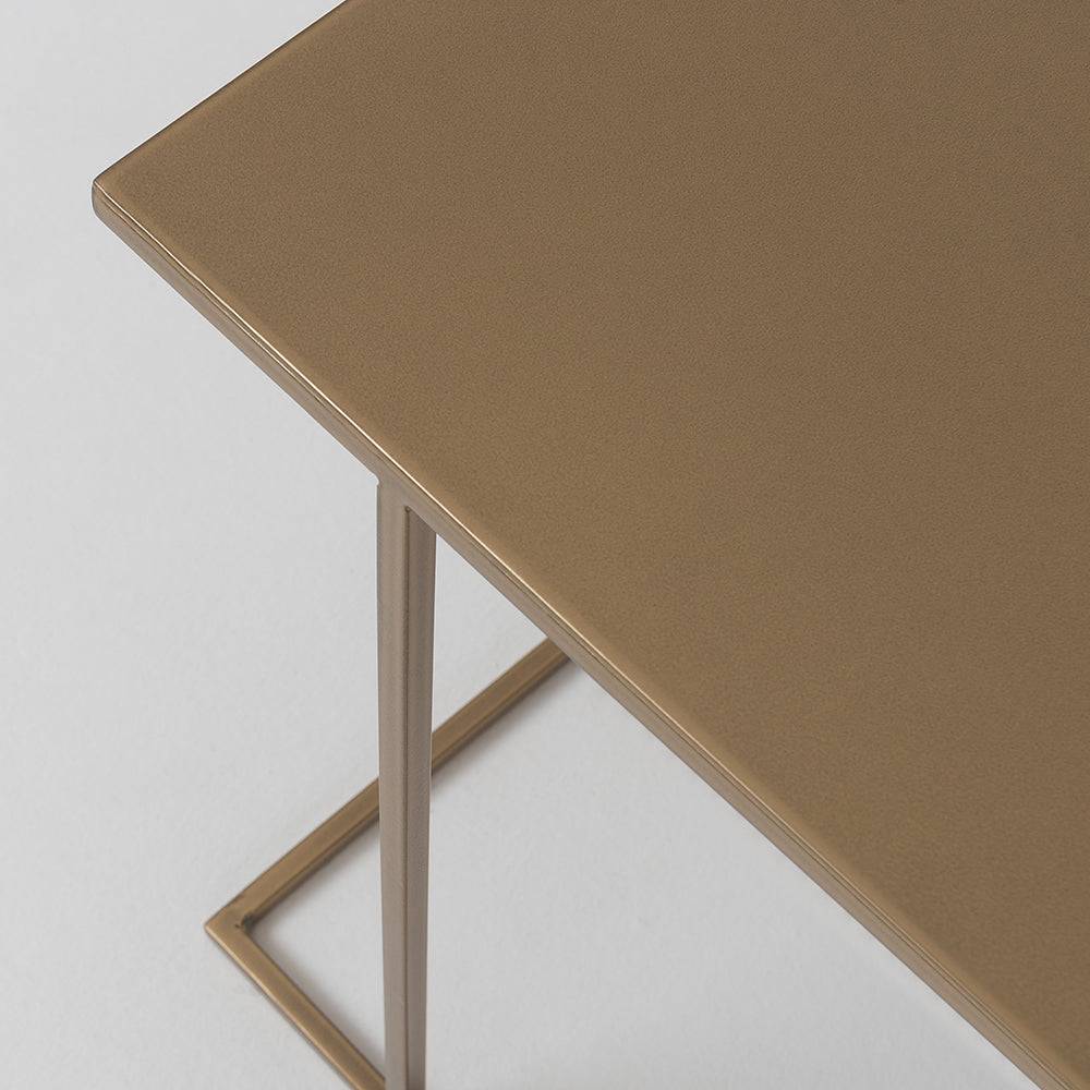 Tavolino WALT METAL 80 oro