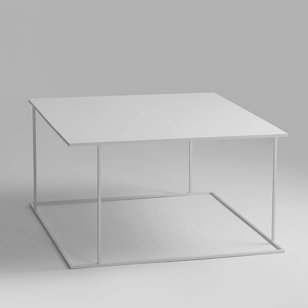 Tavolino WALT METAL 80 - Bianco