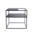 Tavolino da Caffè MATRIX Metallo 50, Nero