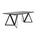Tavolo da Pranzo SHERWOOD 200x100 - Nero