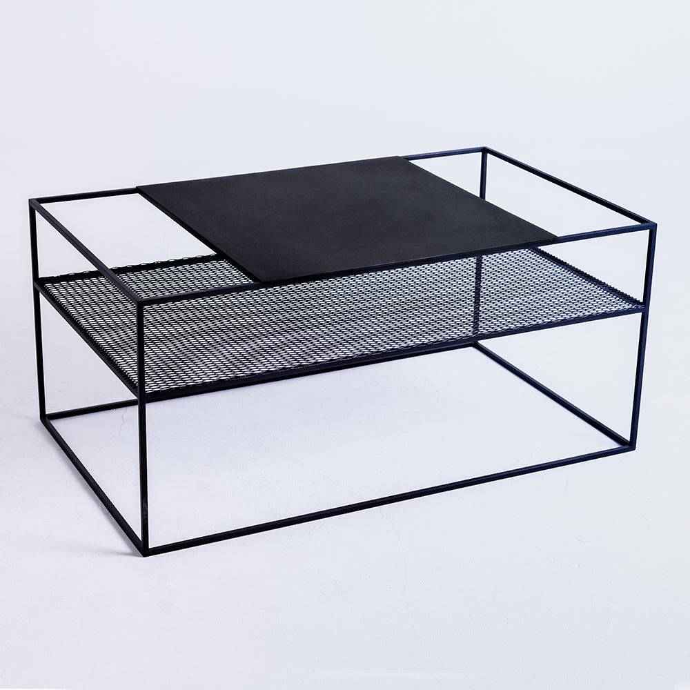 Tavolino MATRIX METAL 100x60 - nero
