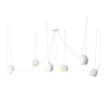 Lampadario POPO 6 - Bianco