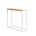 Credenza Julita 92-1F Legno Massello - Rovere e Bianco