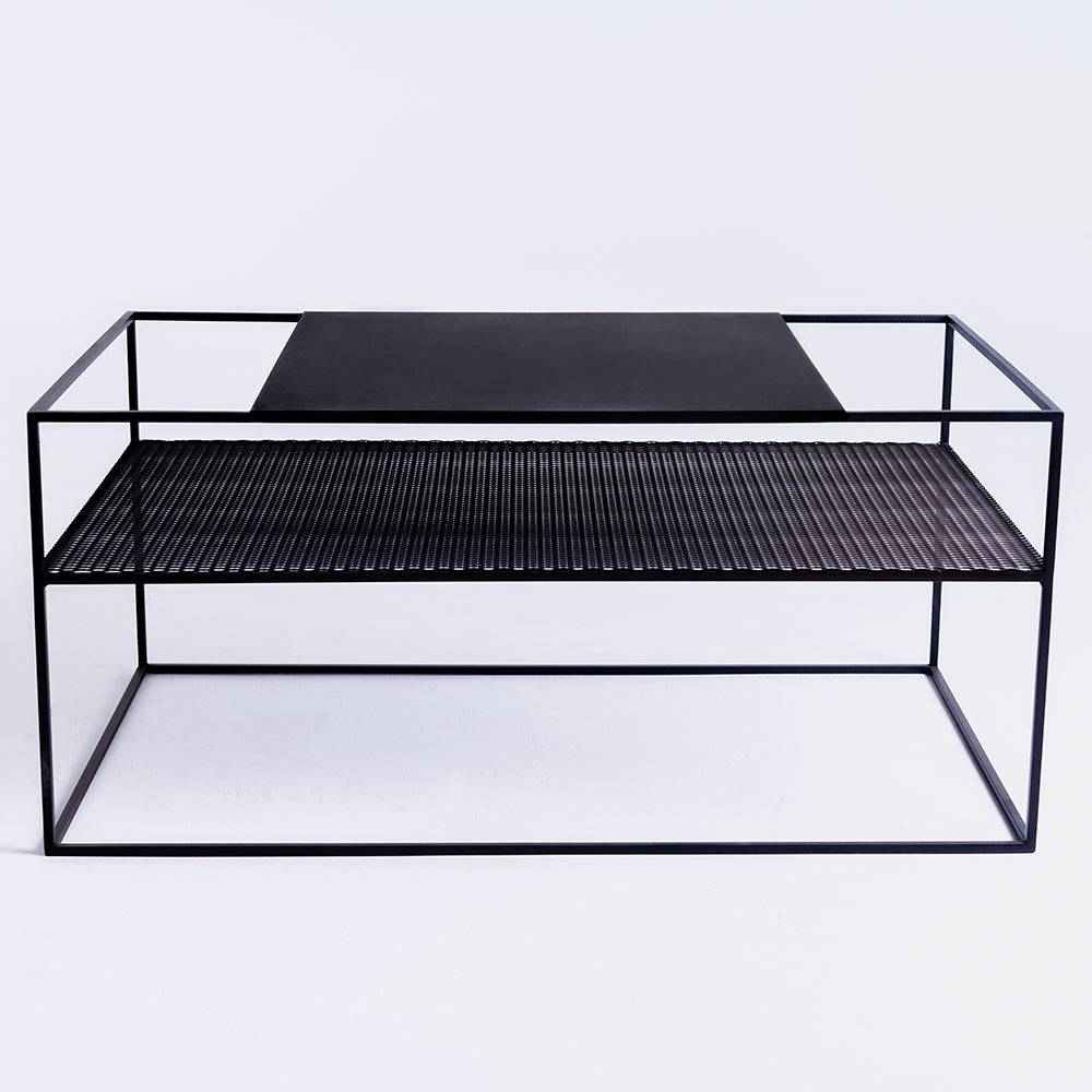 Tavolino MATRIX METAL 100x60 - nero