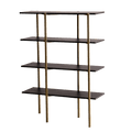 Scaffale RAVE BASIC 110 - nero e oro