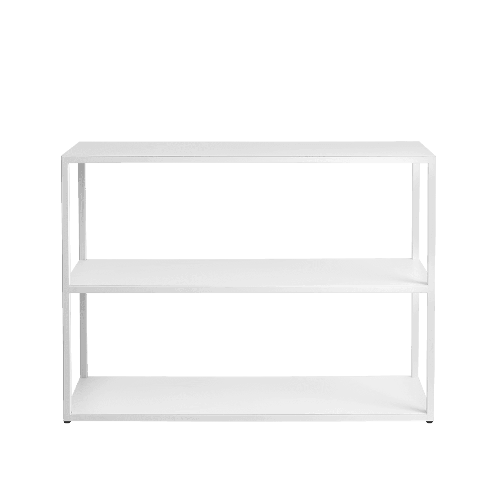 Libreria HYLLER METAL 100x75 - Bianco