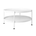 Tavolino da Caffè HANNA METAL 80 - Bianco