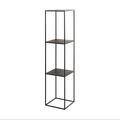 Libreria TENSIO PILLAR 3F 140x30, nero