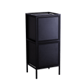Rack SKAP Nero - 1 Ripiano 2 Ante