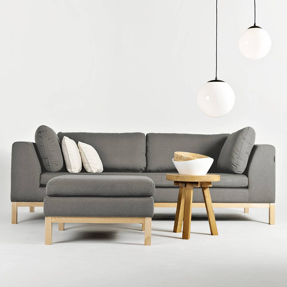 Divano 3 Posti Ambient Wood - Naturale