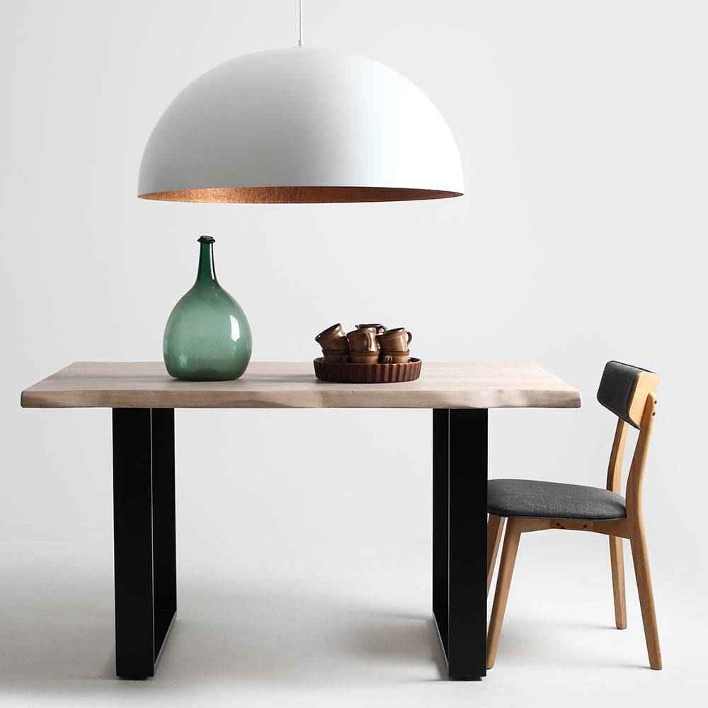 Plafoniera LORD 90 - Rame e Bianco