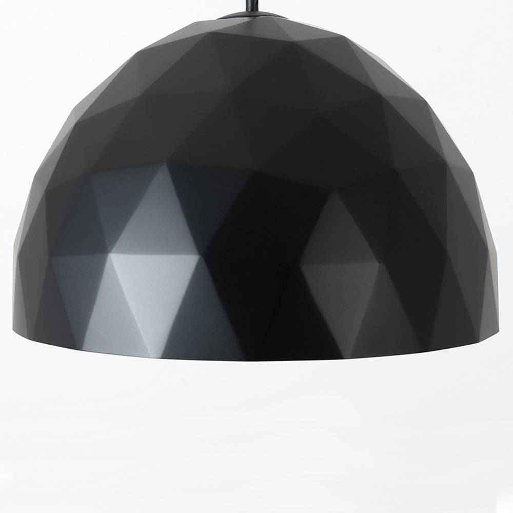 Lampada a Sospensione LEONARD L - Rame e Nero