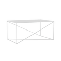 Tavolino MEMO METAL 100x60 Bianco