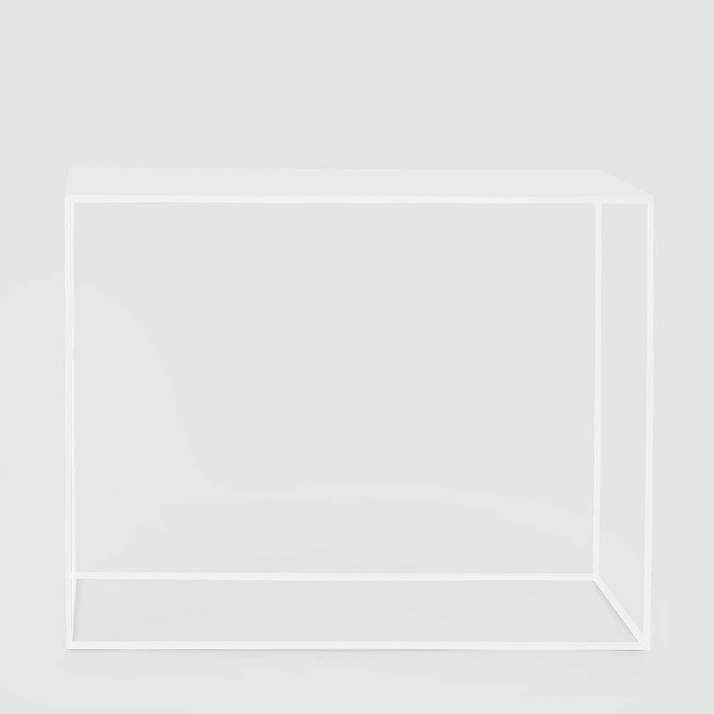 Consolle TENSIO METAL 100x35, bianco
