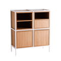 Rack SKAP 2R2 MIX - Bianco