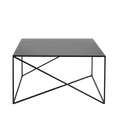Tavolino MEMO METAL 100x100 Nero