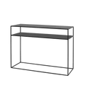 Console TENSIO 2 Floor Metal 100x35 - Nero