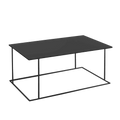 Tavolino WALT METAL 100x60 nero