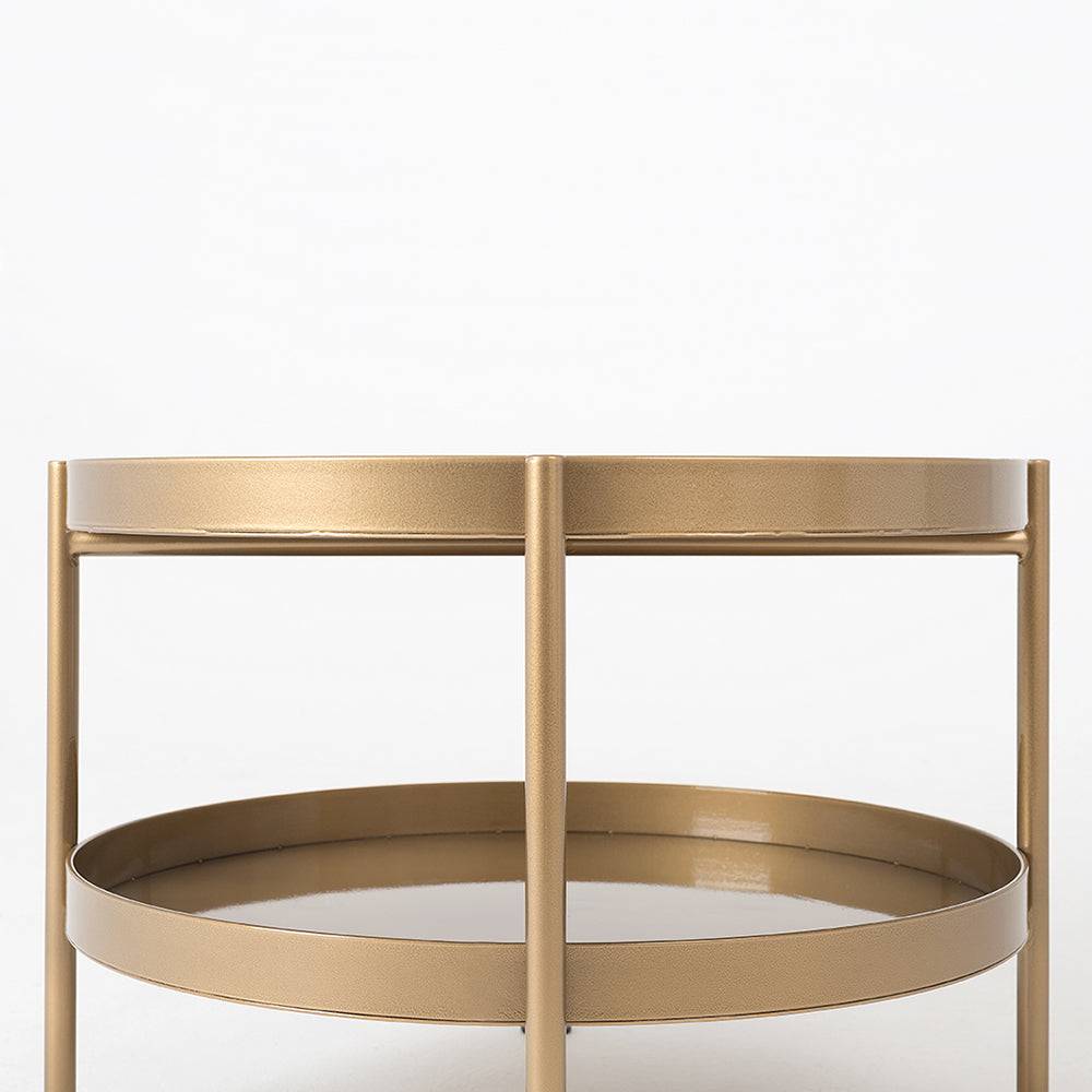 Tavolino da Caffè HANNA METAL 60 - Oro