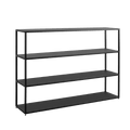 Libreria HYLLER METAL 150x110 - Nero