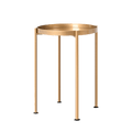 Tavolino laterale HANNA METAL - oro