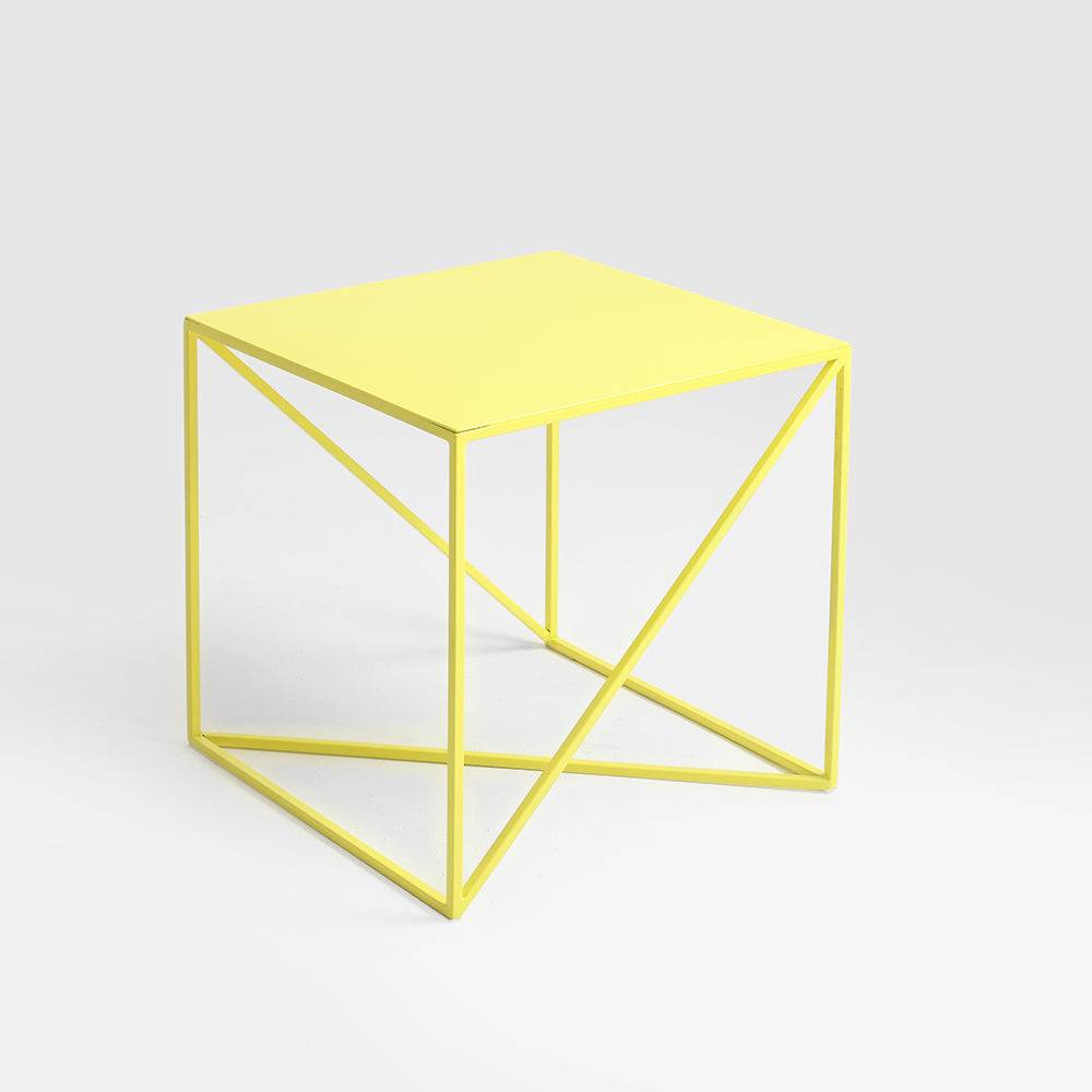 Tavolino Memo 50x50 Giallo