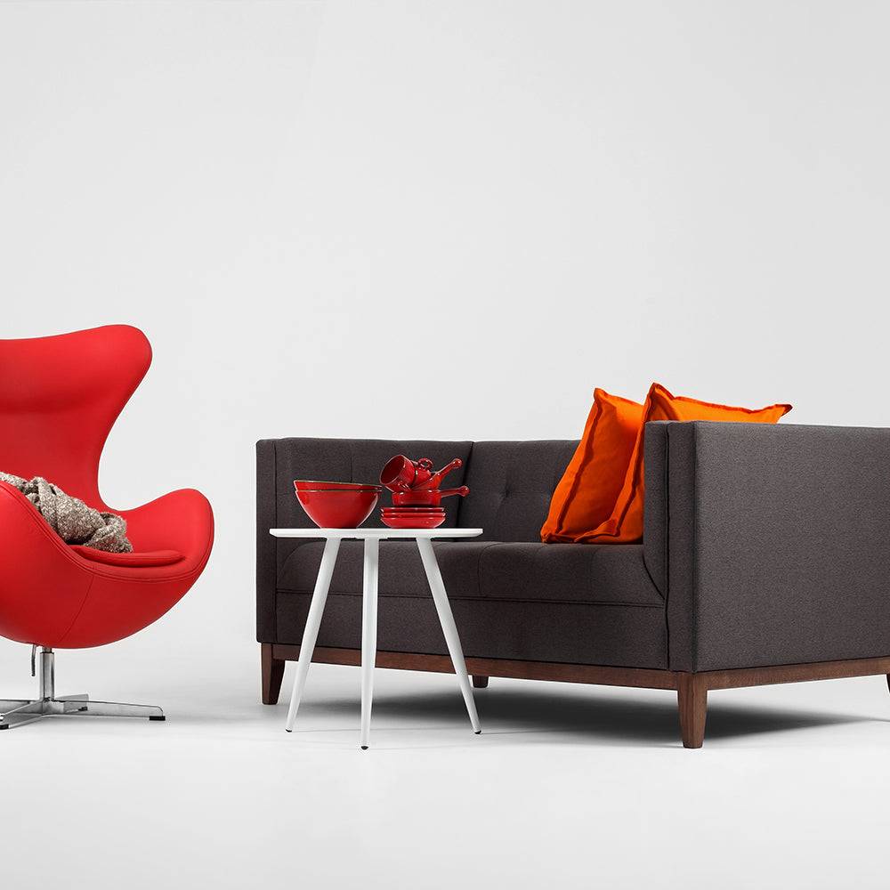 Divano Letto 2 Posti BY TOM, Carbone - Noce