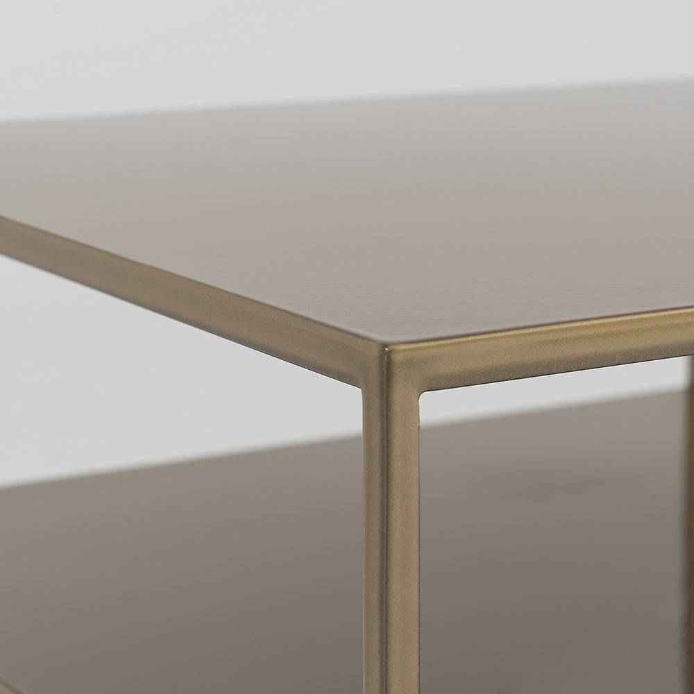 Tavolino Tensio 2 Floor Metal - oro
