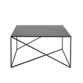 Tavolino MEMO METAL 80x80 Nero