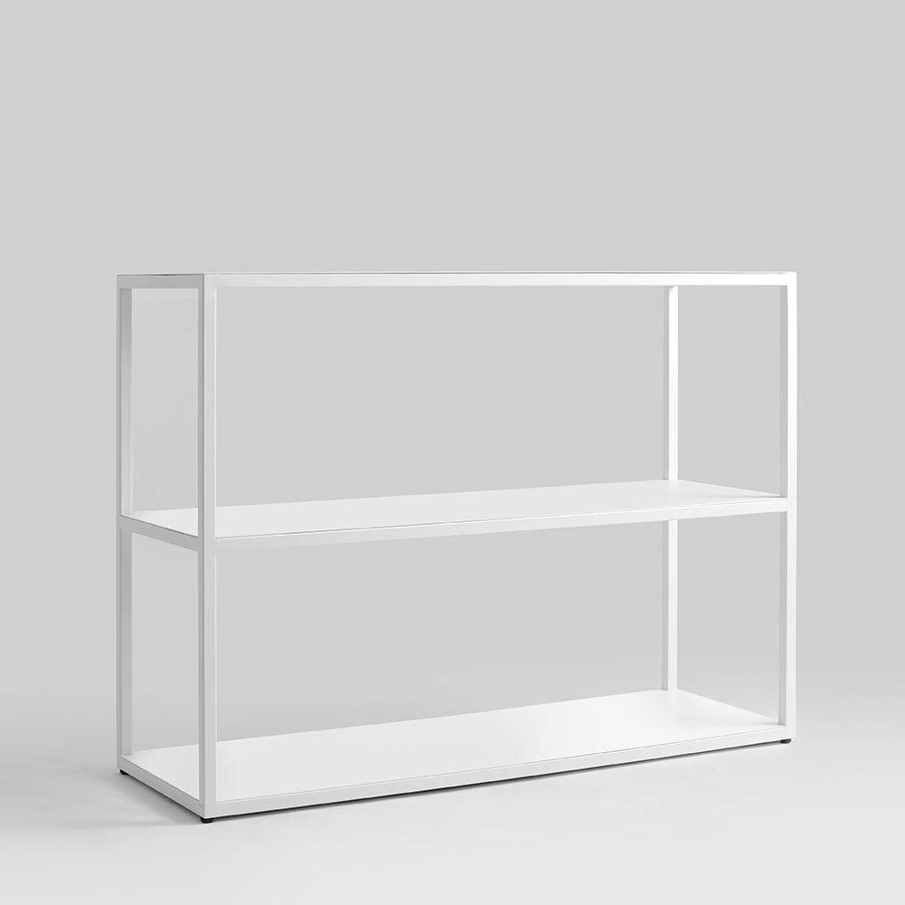 Libreria HYLLER METAL 100x75 - Bianco