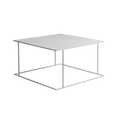Tavolino WALT METAL 80 - Bianco