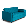Divano Letto 2 Posti TOPIC Sea Breeze, Nero