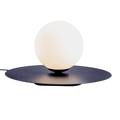 Lampada da Tavolo SKIVA BALL S nero