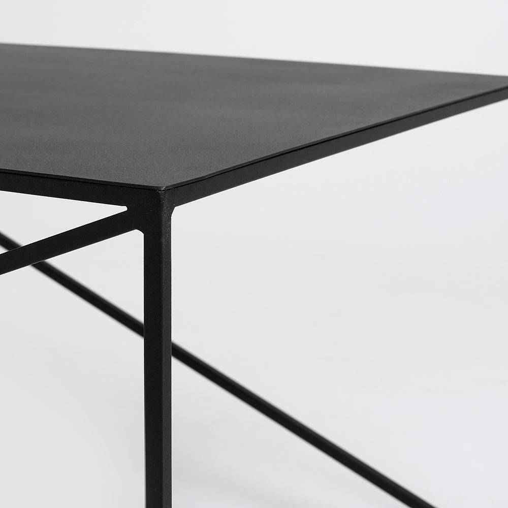 Tavolino MEMO METAL 100x60 Nero