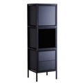 Rack SKAP Nero - 1 Ripiano 3 Mix