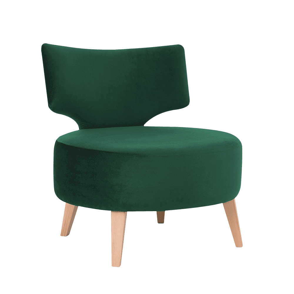 Poltrona FLIPPIN - Avocado, naturale