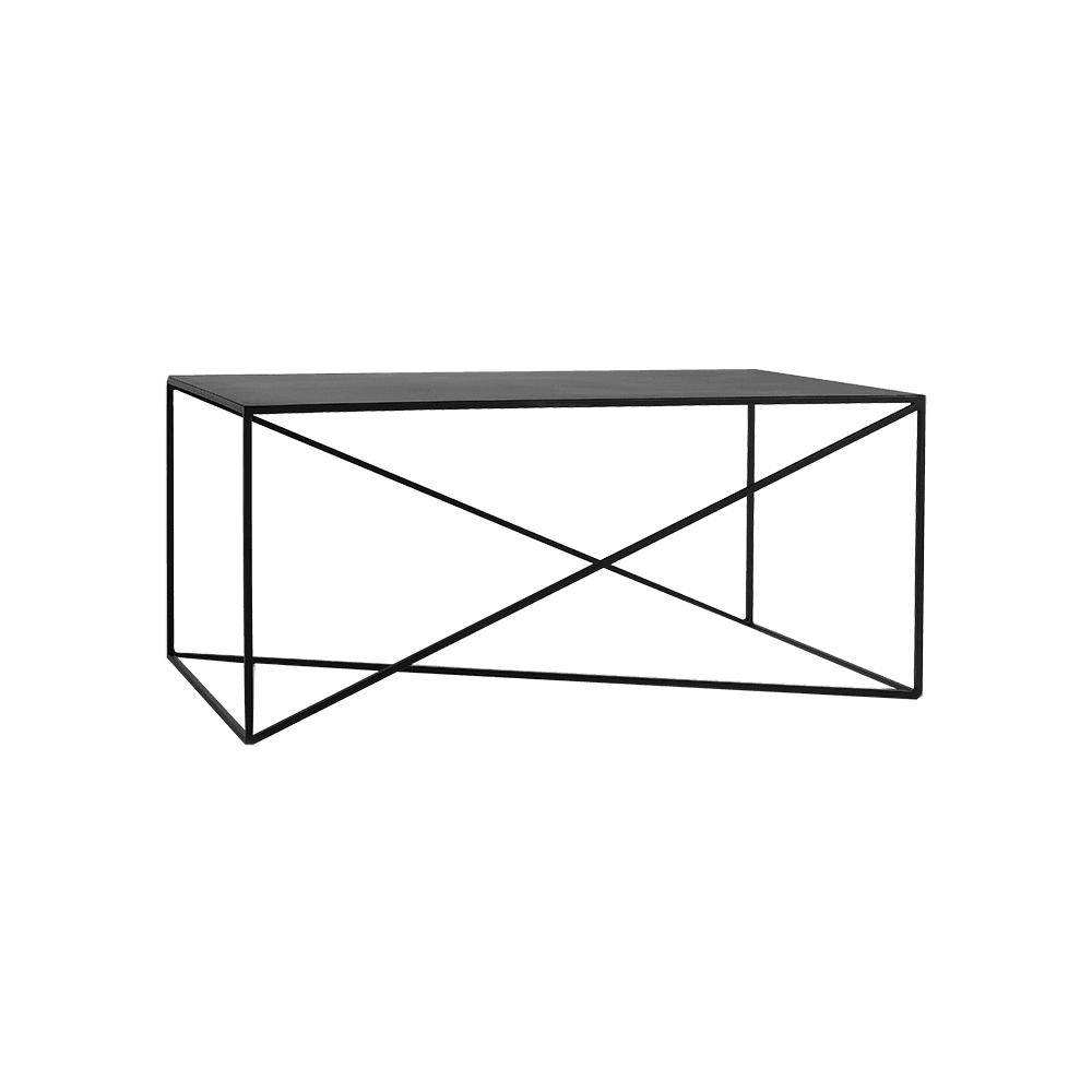 Tavolino MEMO METAL 100x60 Nero