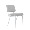 Sedia SIMPLE - platino, bianco