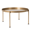 Tavolino da Caffè HANNA METAL 80 - Oro