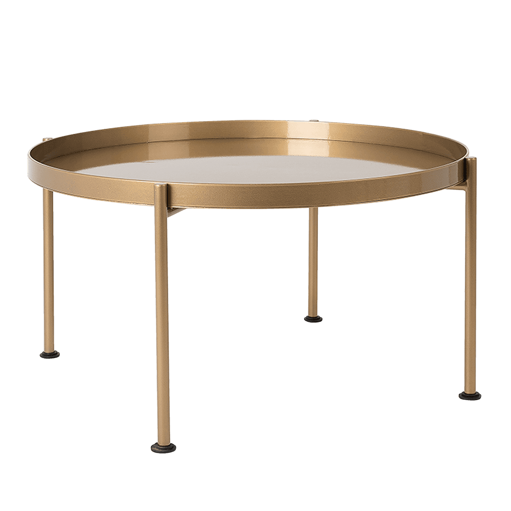Tavolino da Caffè HANNA METAL 80 - Oro