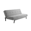 Divano letto 2 posti MODES Dark Pepita, nero