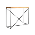 Consolle MEMO LEGNO MASSELLO 100 Nero