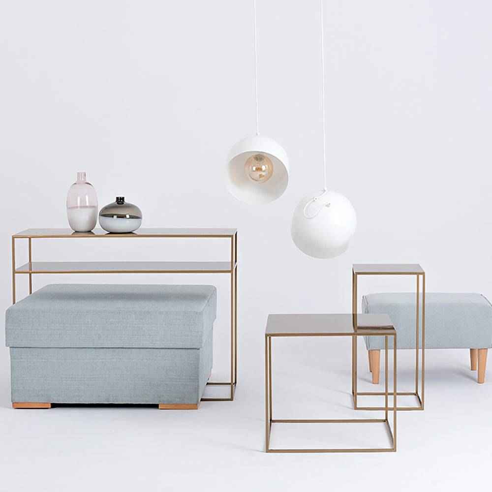 Console TENSIO 2 Floor Metal 100x35 - Oro