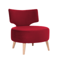 Poltrona FLIPPIN - cranberry naturale