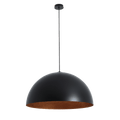 Plafoniera LORD 70 - Rame e Nero