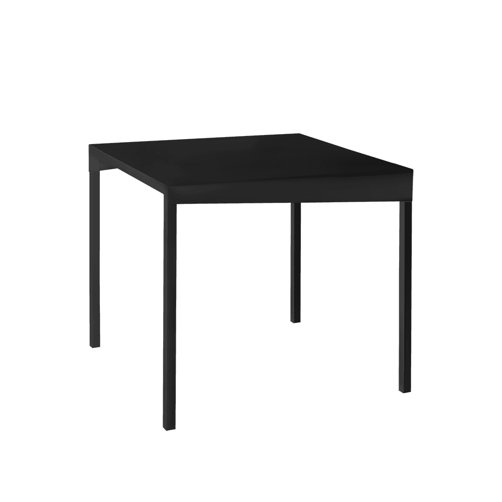 Tavolo Obroos Metal 80x80 - Nero