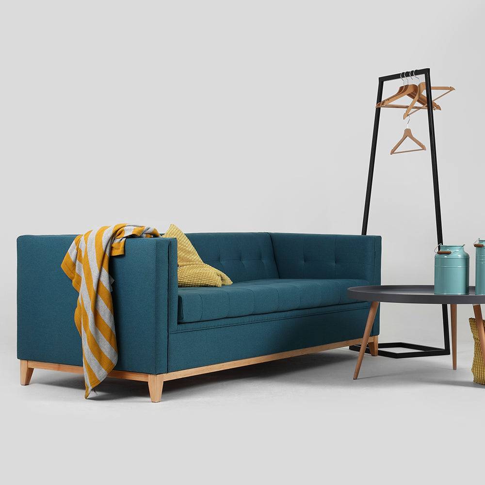 Divano Letto 3 Posti BY TOM, Brezza Marina - Naturale